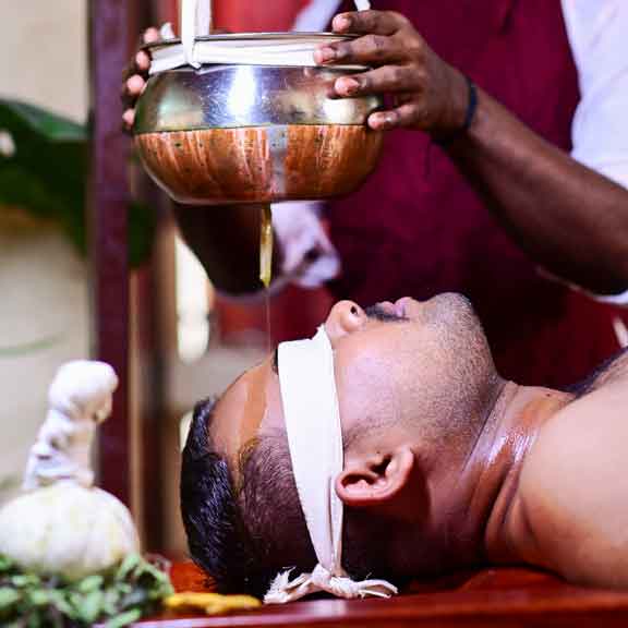 Shirodhara - Ayurveda treament method