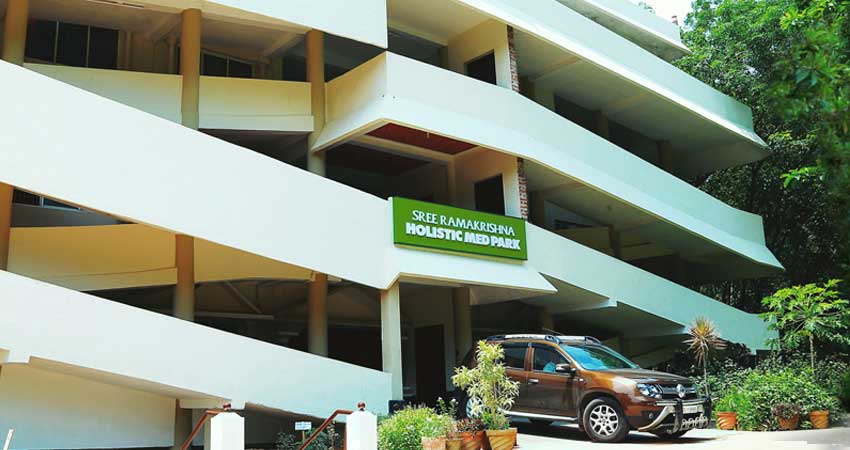 SRK Naturopathy hospital Exterior